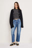 Good American Vintage Straight Jeans (Indigo 1222)
