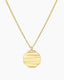 Gorjana Sunset Coin Necklace