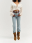 For Love & Lemons Jeanne Jacquard Top