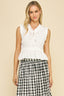 Capri Cotton Smocked Top
