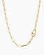 Gorjana Gold Heart Padlock Necklace