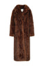 Unreal Fur Wunderlust Coat - Chocolate