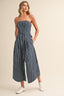 Sail Away Strapless Tie-Side Jumpsuit