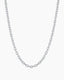 Gorjana Crew Mini Link Necklace (Silver)