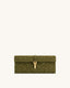 JW PEI Zaria Woven Clutch (Dark Olive)