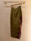 Olive You Satin Skirt