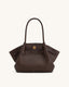 JW Pei Hana Medium Tote Bag (Dark Brown)