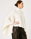 Line & Dot Orly Turtleneck Cape Sweater