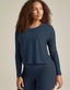 Beyond Yoga Featherweight Daydreamer Pullover (Nocturnal Navy)