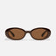 Quay Felt Cute (Chocolate Frame/ Brown Lens)
