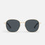 Quay Jezabell Polarized Sunglasses (Gold/ Smoke Lens)