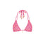 Kulani Kinis Gelato Bloom Halter Bralette Bikini Top