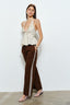 Iona Track Pants (Brown)