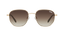Quay Big Time Sunglasses (Brushed Gold Frame / Brown Lens)