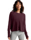 Beyond Yoga Featherweight Daydreamer Pullover (Cabernet Heather)