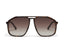Quay Studio Sesh Sunglasses (Dark Tort/Brown)
