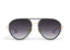 Quay Say Less Sunglasses (Black Gold/Smoke)