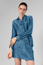 Anaphe Austin Long Sleeve Shirt Light Wash Denim