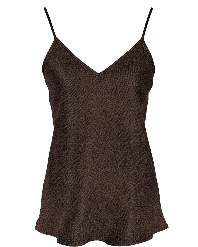 Anaphe Silk V Camisole Panther