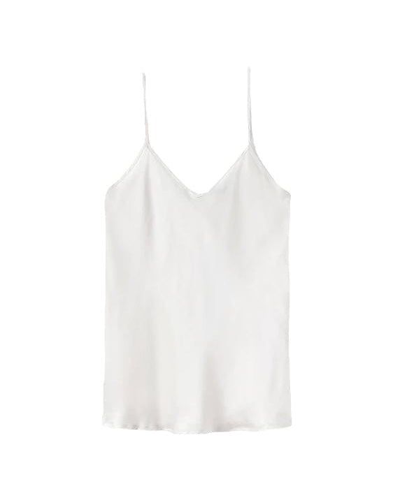 Anaphe Silk V Camisole (White)