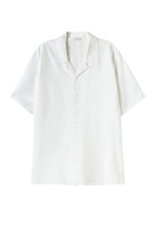 Anaphe Sandwashed Silk Camden Shirt Short Sleeve