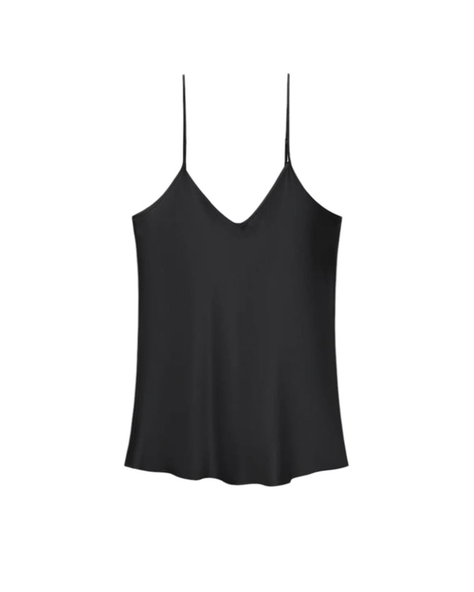 Anaphe Silk V Camisole (Black)