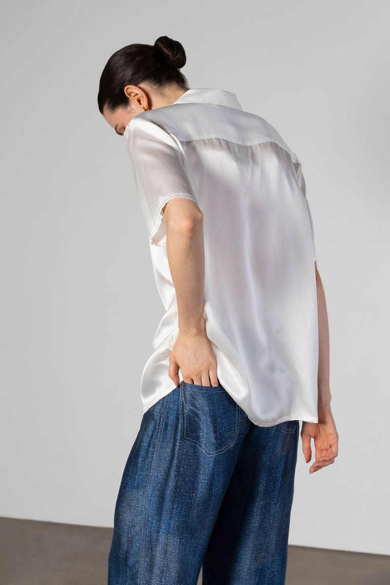 Anaphe Jeans But Silk Dark Denim Wash