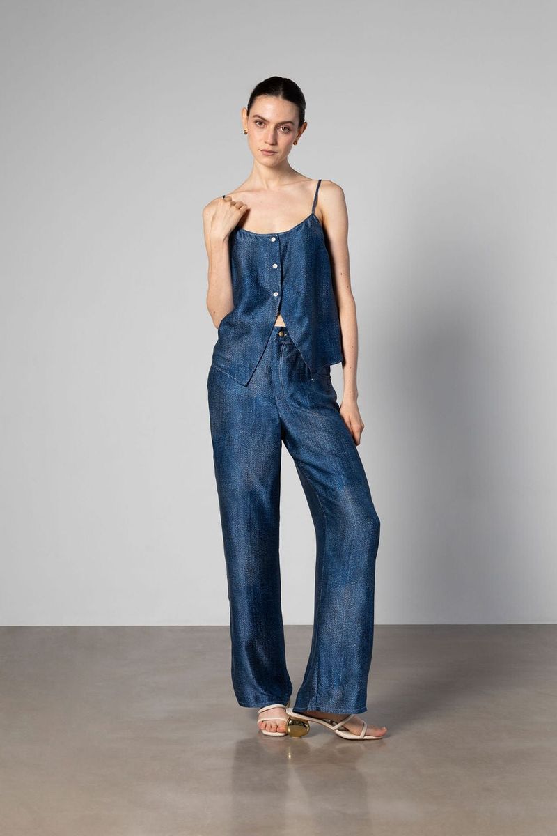 Anaphe Jeans But Silk Dark Denim Wash