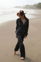 Anaphe Jeans But Silk Black Denim Wash
