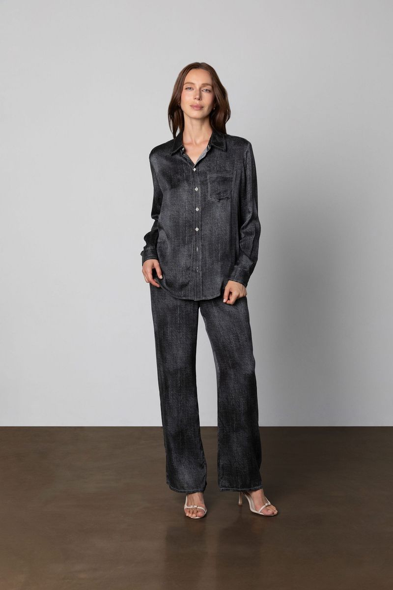 Anaphe Jeans But Silk Black Denim Wash