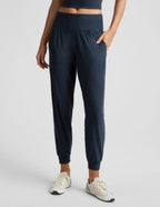 Beyond Yoga Midweight Spacedye™ Midi Jogger (Nocturnal Navy)