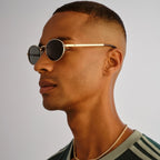 Aire Ephermeris Sunglasses (Gold/Khaki Mono)