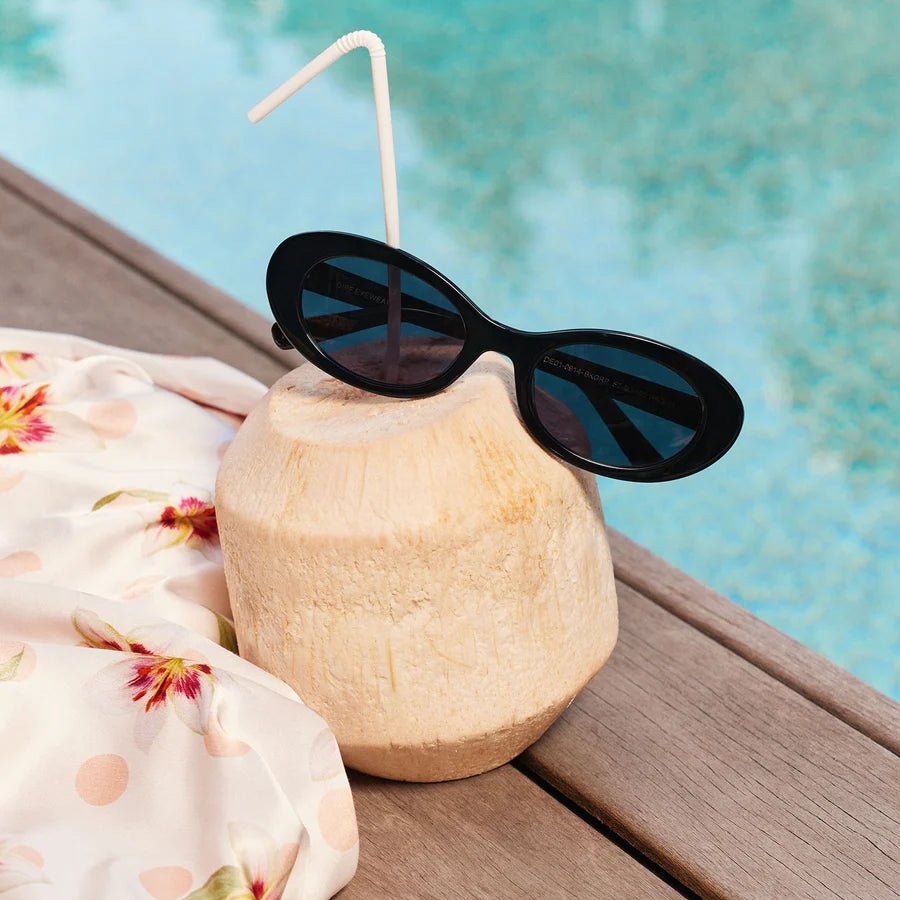 Diff Eyewear Sabrina Sunglasses (Black)