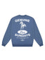 Los Sundays Tequila Genuine Crewneck - Bering Sea / White
