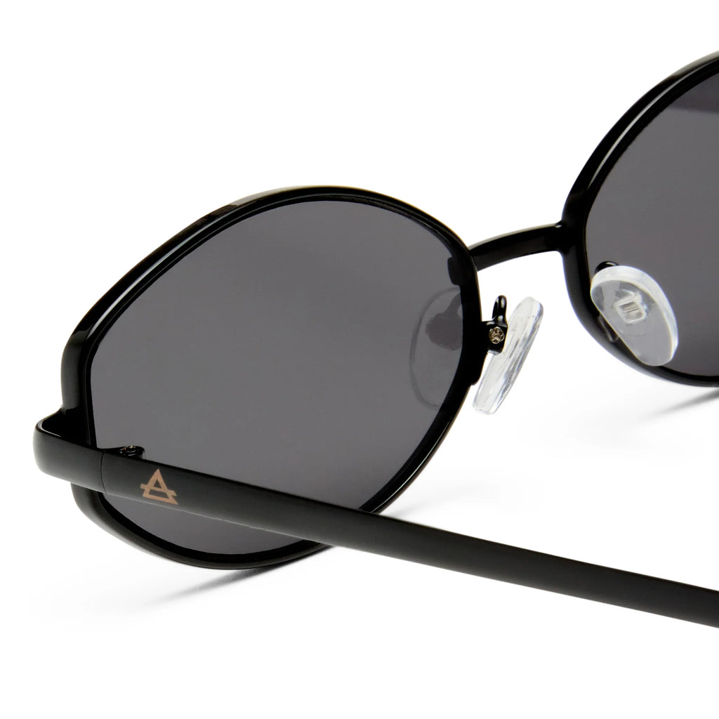 Aire Objective Sunglasses (Black/Smoke Mono)