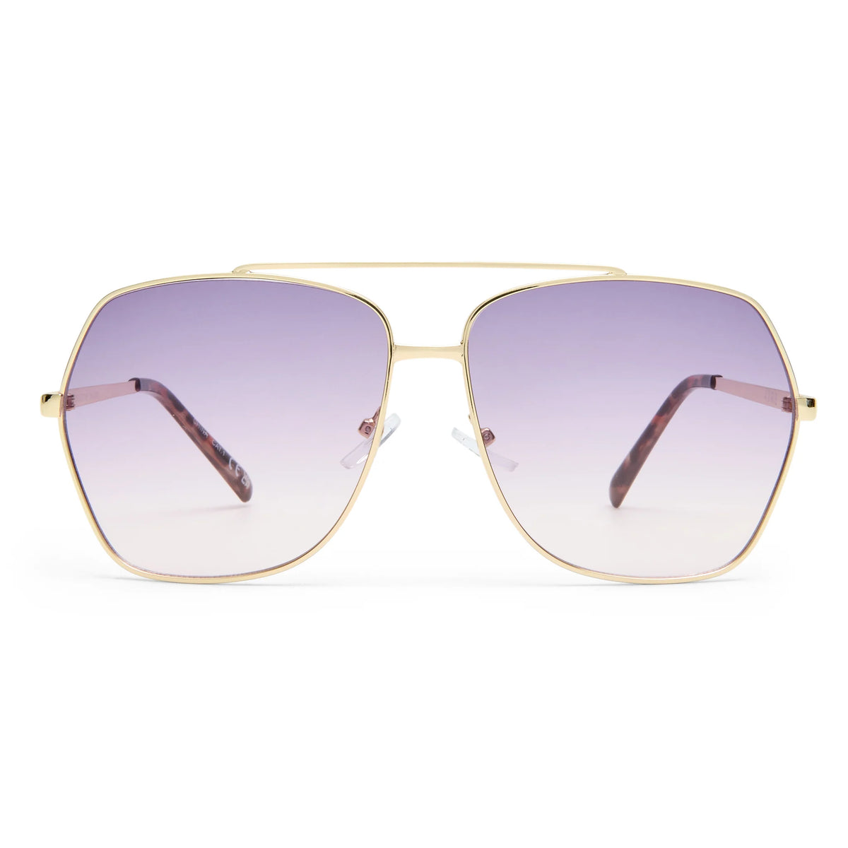 Aire Celestine Sunglasses (Gold Cookie Tort Tint)