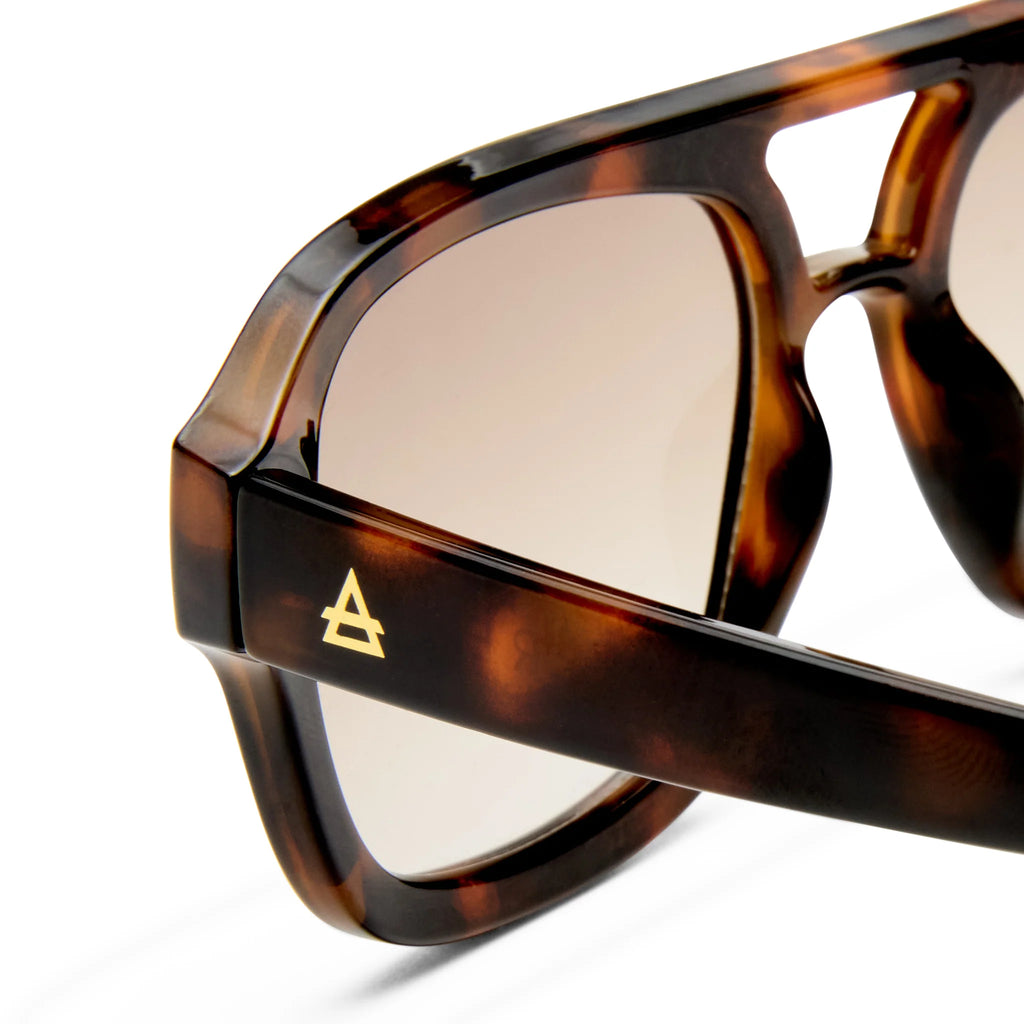 Aire Aquarius Sunglasses (Dark Tort/ Brown Grad)