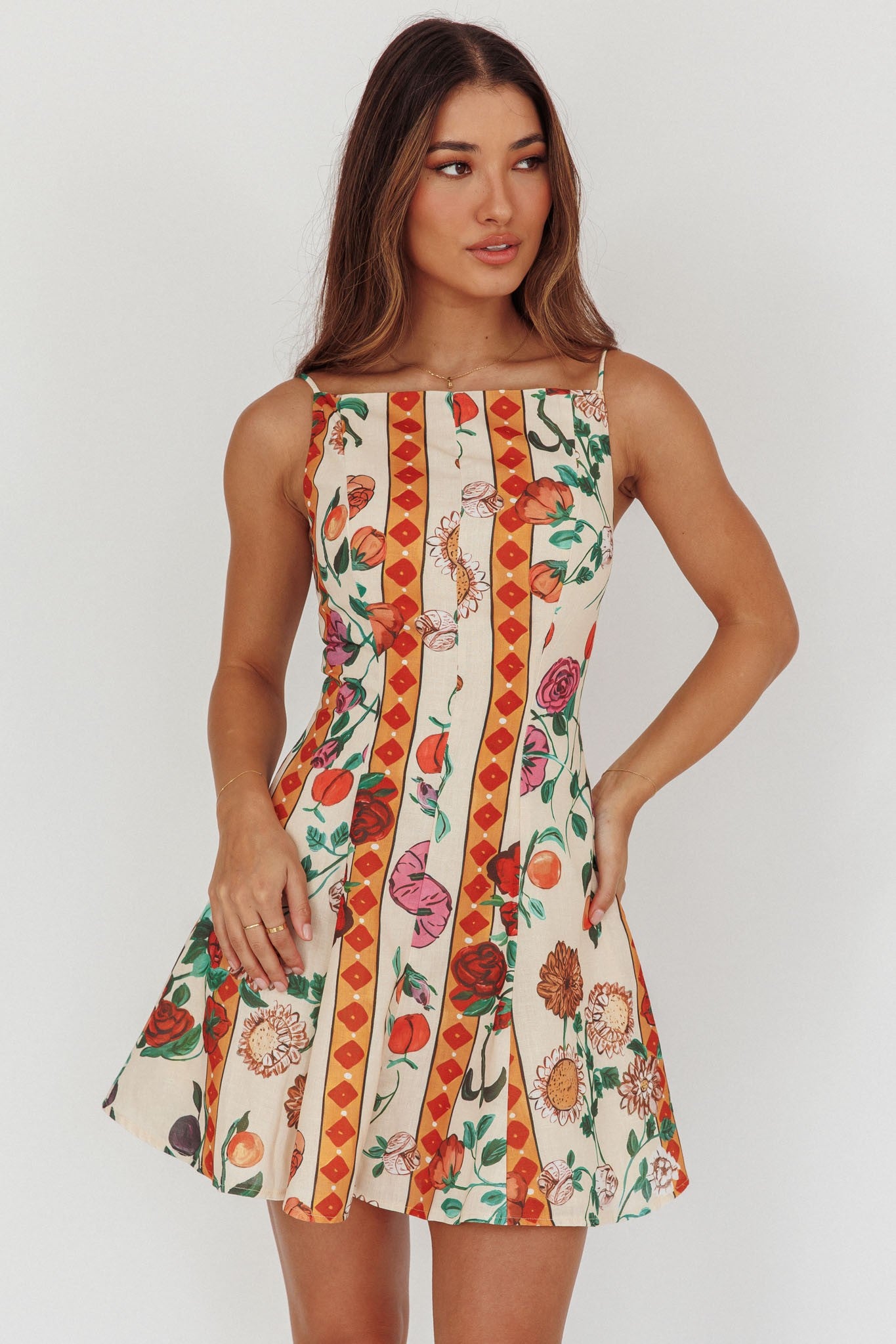 Amalfi Garden Mini Dress