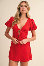 Easy Days Linen Set (Red)