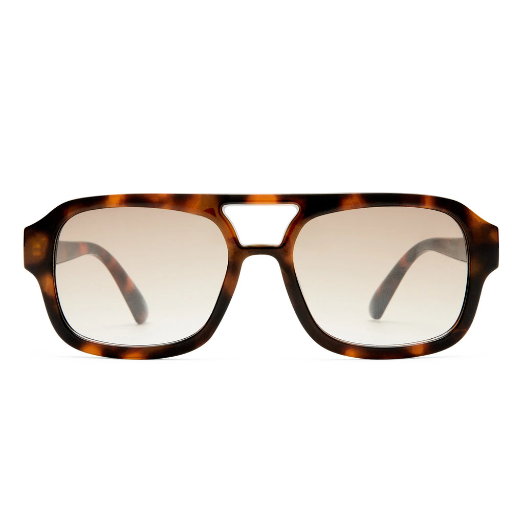Aire Aquarius Sunglasses (Dark Tort/ Brown Grad)