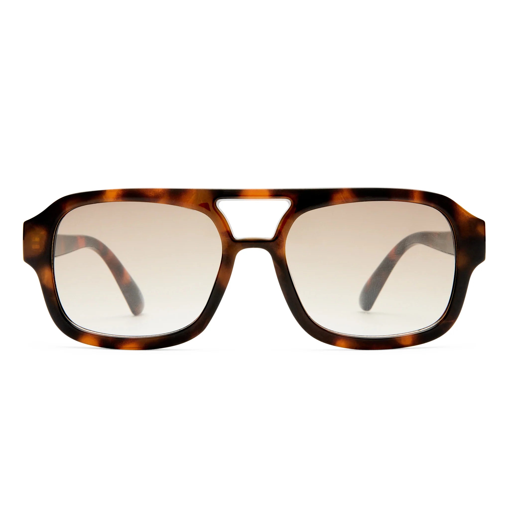 Aire Aquarius Sunglasses (Dark Tort/ Brown Grad)