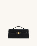 JW PEI Lena Metal Rope Knot Top Handle Bag (Black)