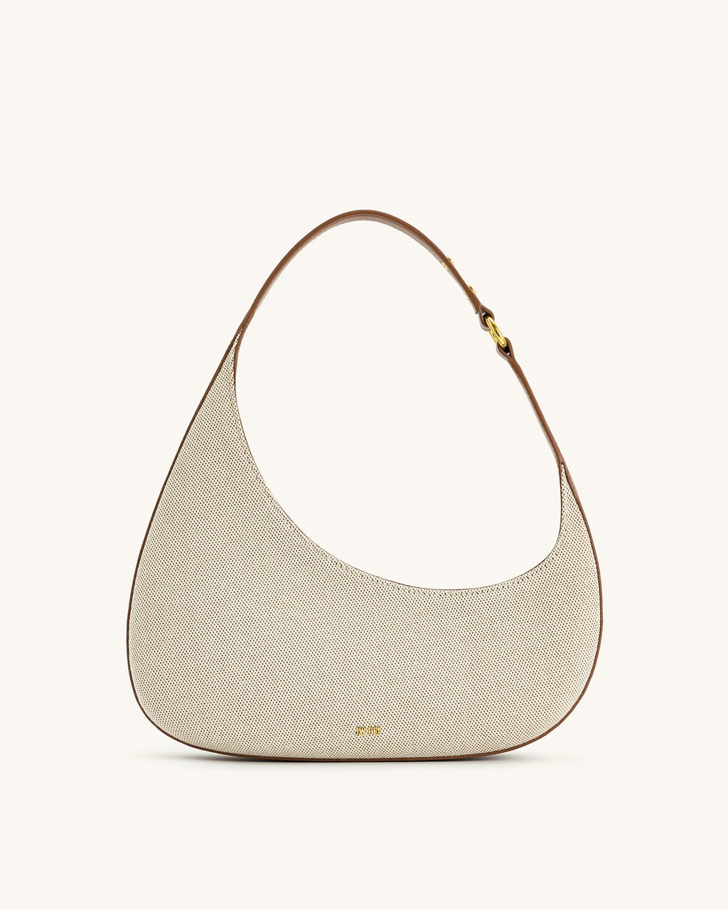 JW PEI Harlee Shoulder Bag (Brown Canvas)