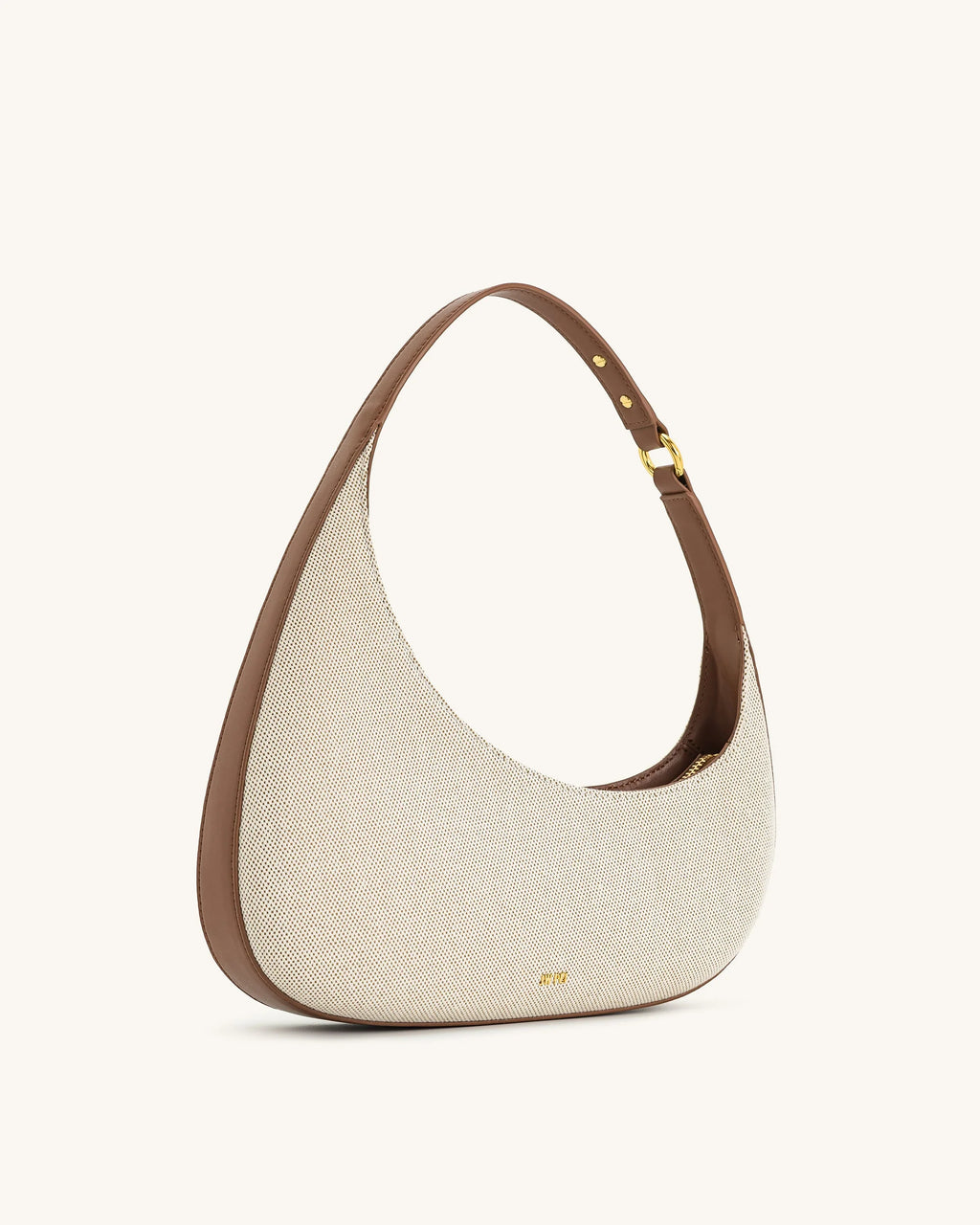 JW PEI Harlee Shoulder Bag (Brown Canvas)