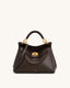 JW PEI Lucia Classic Top Handbag (Dark Brown)