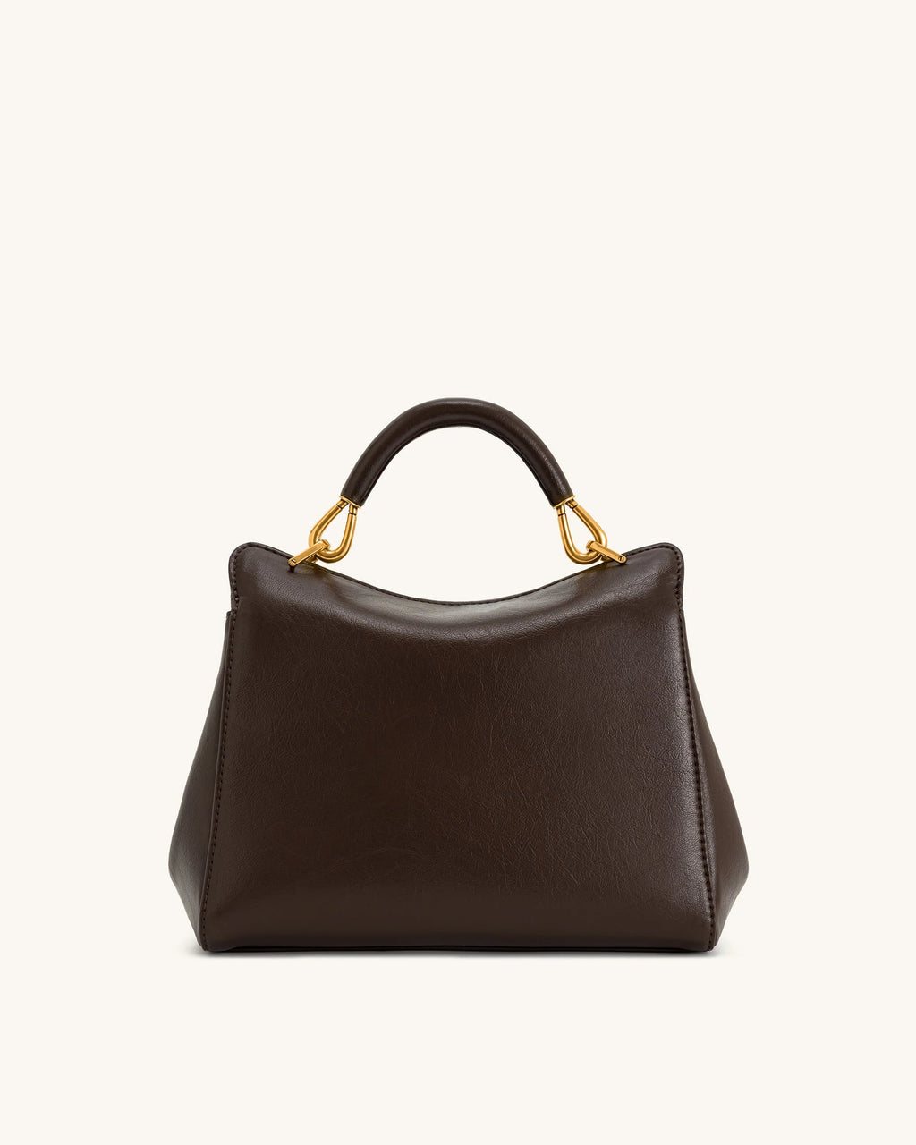 JW PEI Lucia Classic Top Handbag (Dark Brown)