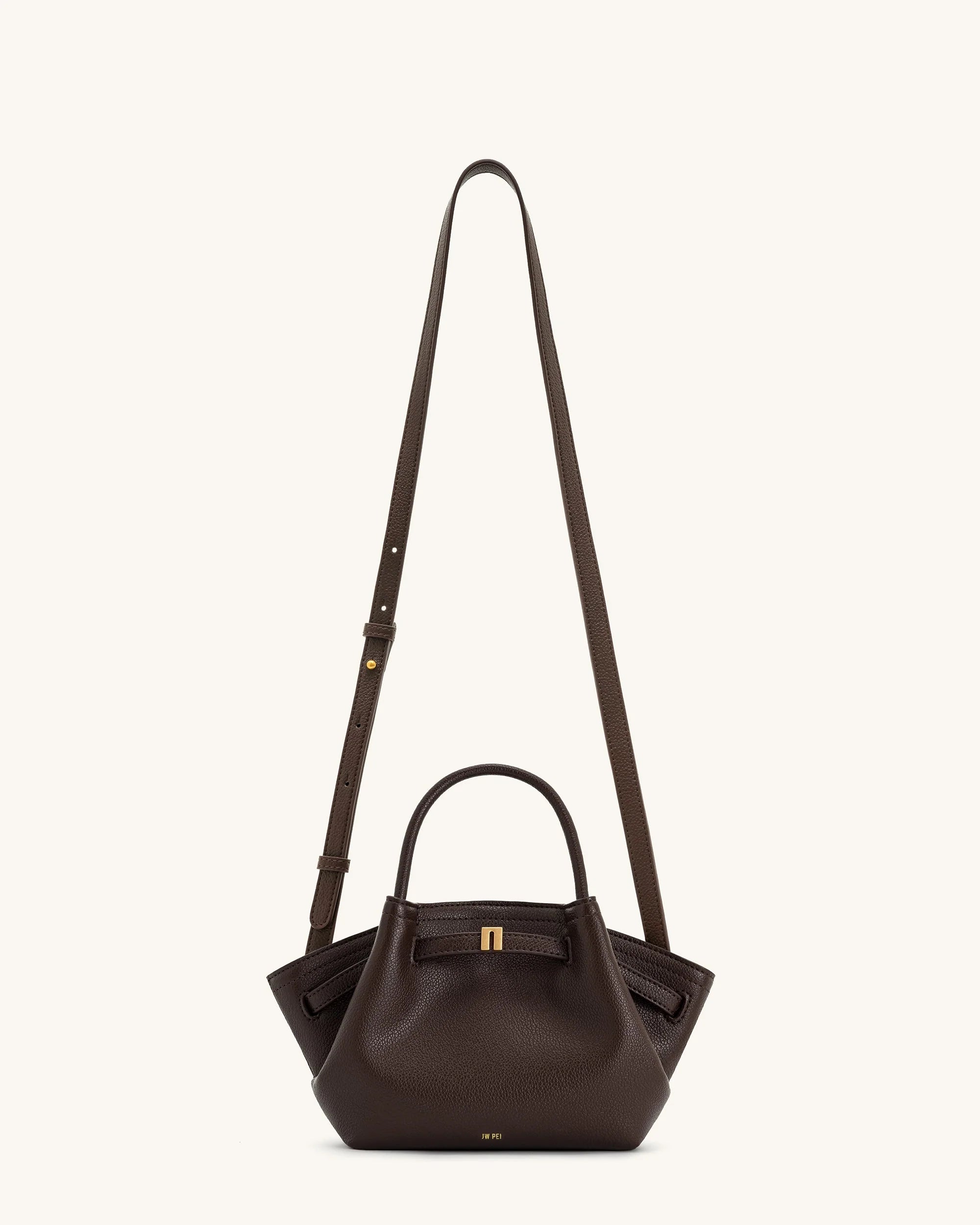 JW PEI Hana Mini Tote Bag (Dark Brown)