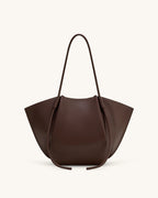 JW PEI Nala Wide Tote Bag - Deep Brown