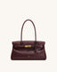 JW Pei Yara Shoulder Bag (Deep Burgundy)