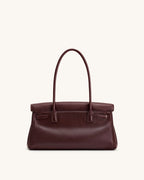JW Pei Yara Shoulder Bag (Deep Burgundy)